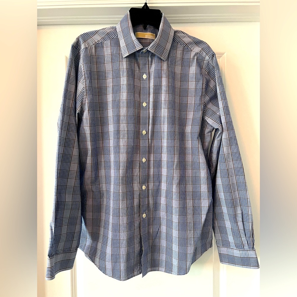 Mens Michael Kors button down shirt size 16